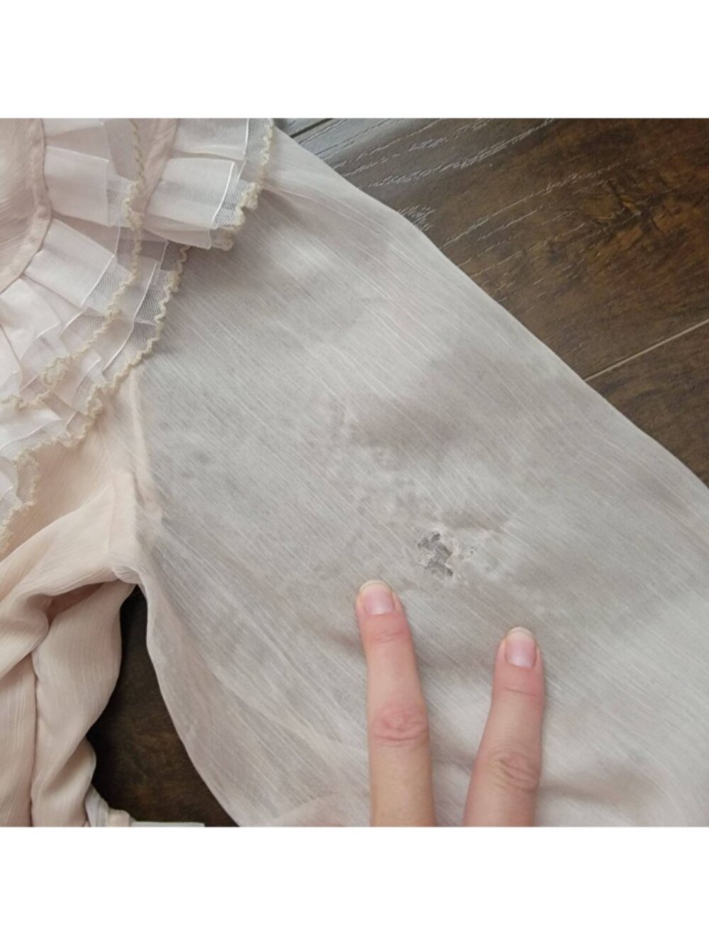 Celia B Bliss Maxi Dress Ethereal Romantic Fairycore Whimsical Vintage Womens M - Picture 4 of 9